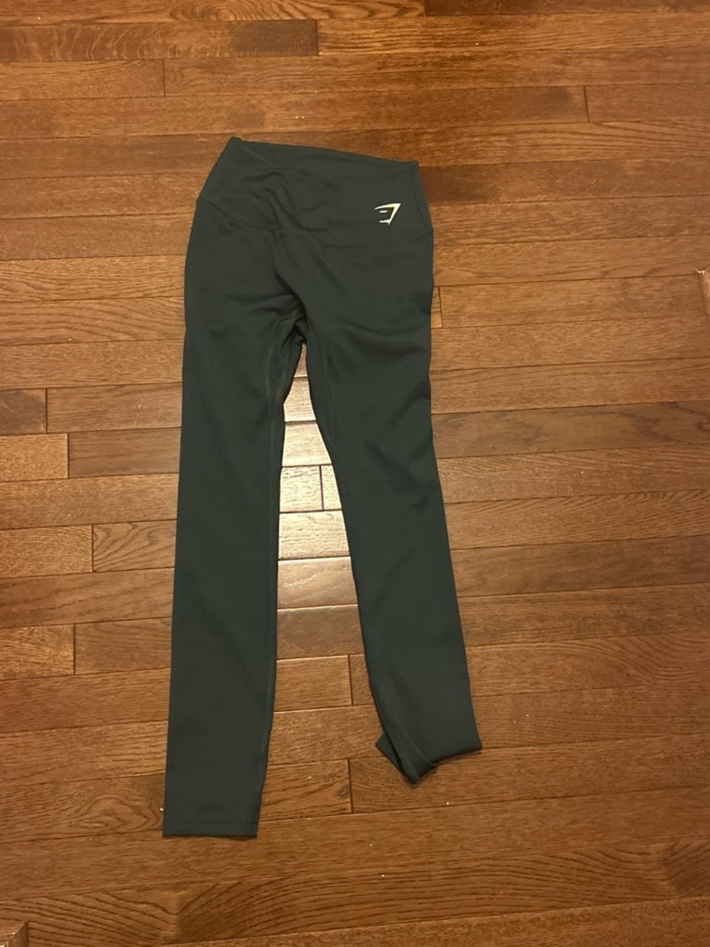 Gymshark High-Rise Leggings in Forest Green